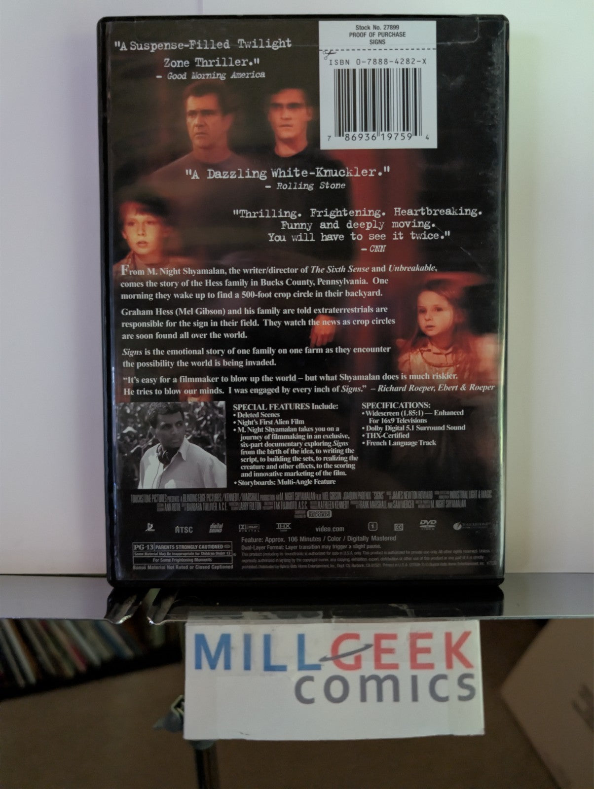 The Sixth Sense / Signs / Unbreakable, M. Night Shyamalan (DVD) -JD
