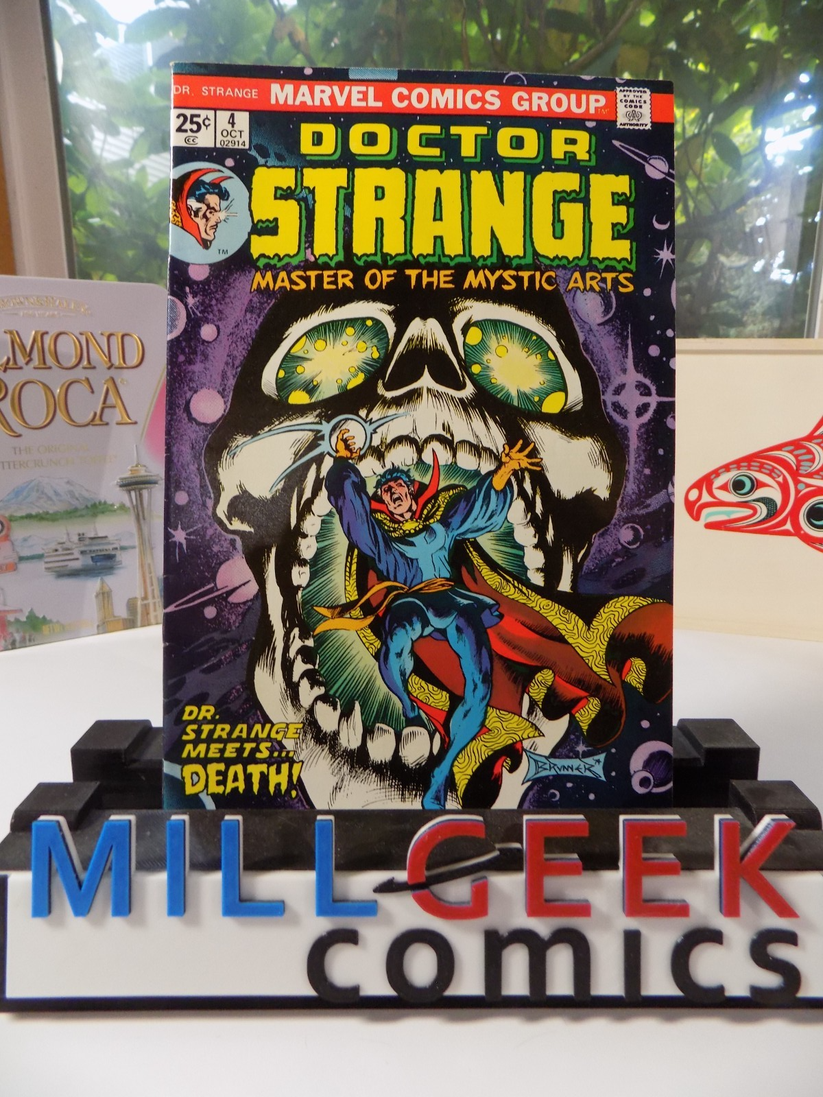 Doctor Strange #4 Marvel Comic October 1974 Very Fine+