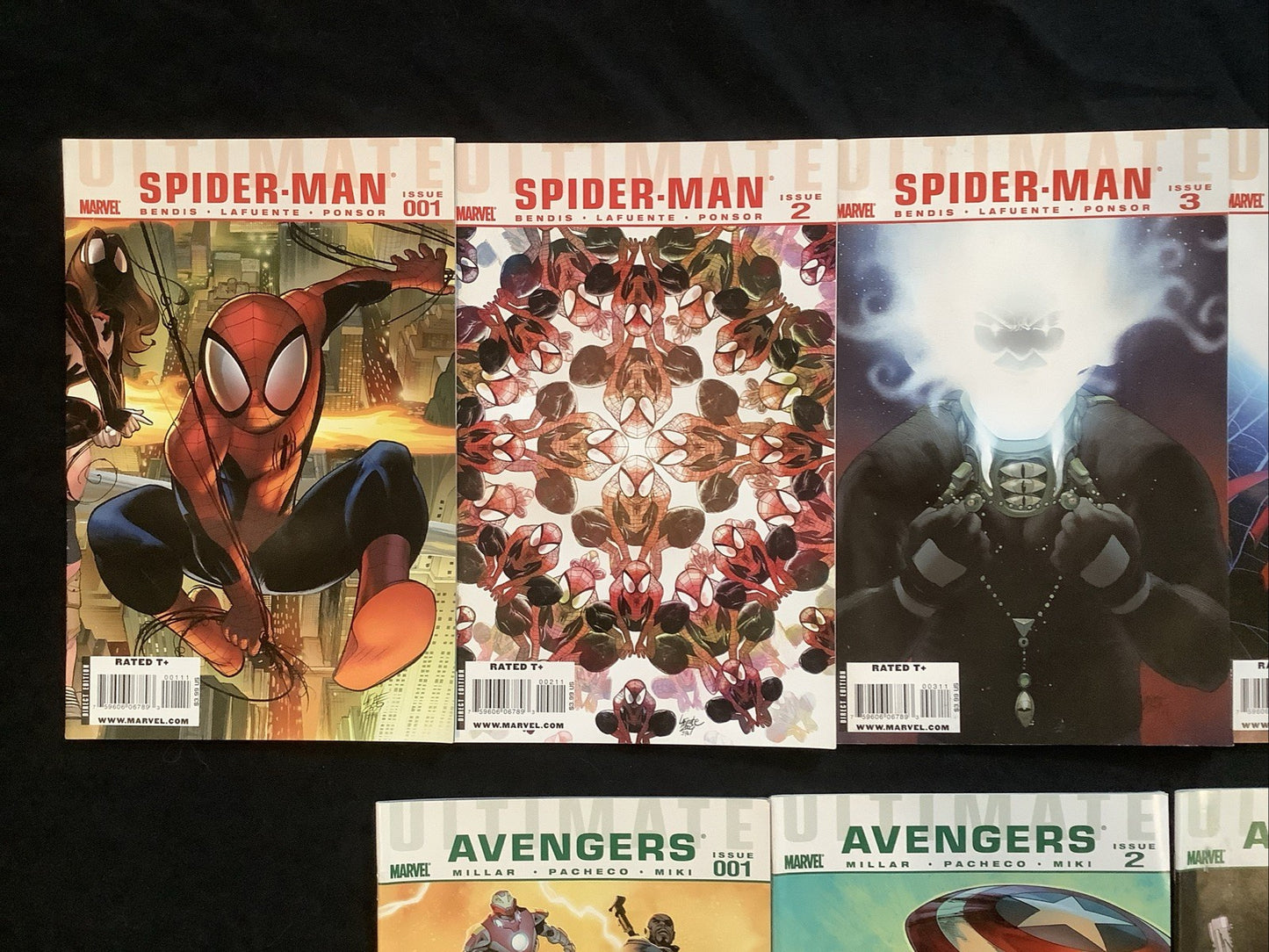 Ultimate Marvel Bundle: Avengers (vol.2)  #1-4, Spider-Man (vol.2) #1-7, Bendis