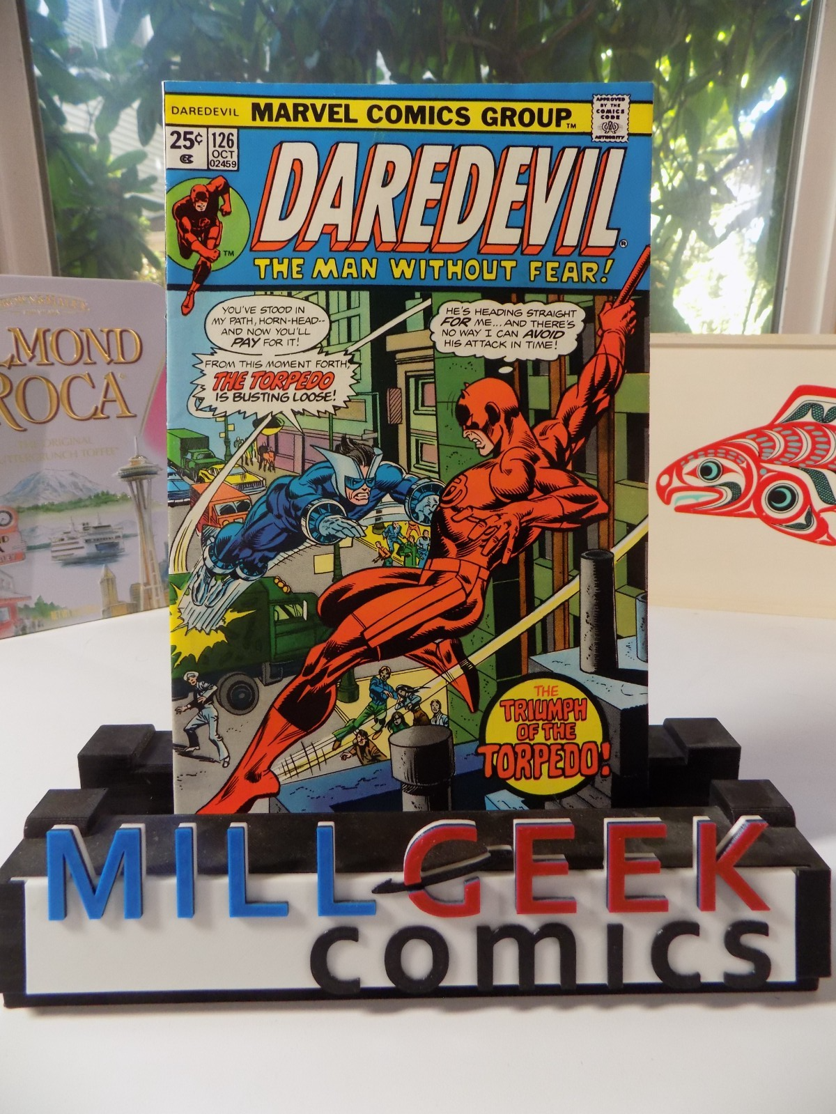 Daredevil #126 Marvel Comic October 1975 Very Fine/Near Mint