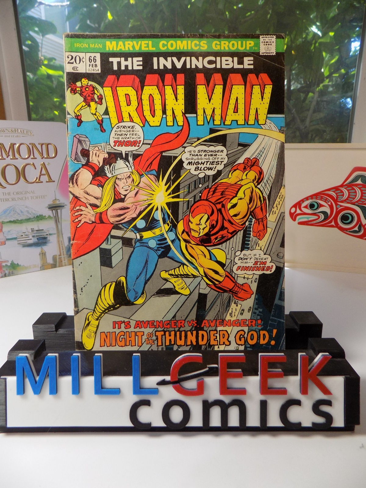 Iron Man #66 Marvel Comic February 1974 Very Good/Fine