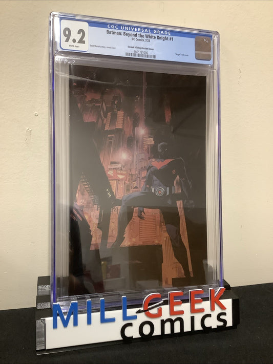 Batman: Beyond the White Knight #1, CGC Graded 9.2 (NM-) 2nd Print Virgin Foil