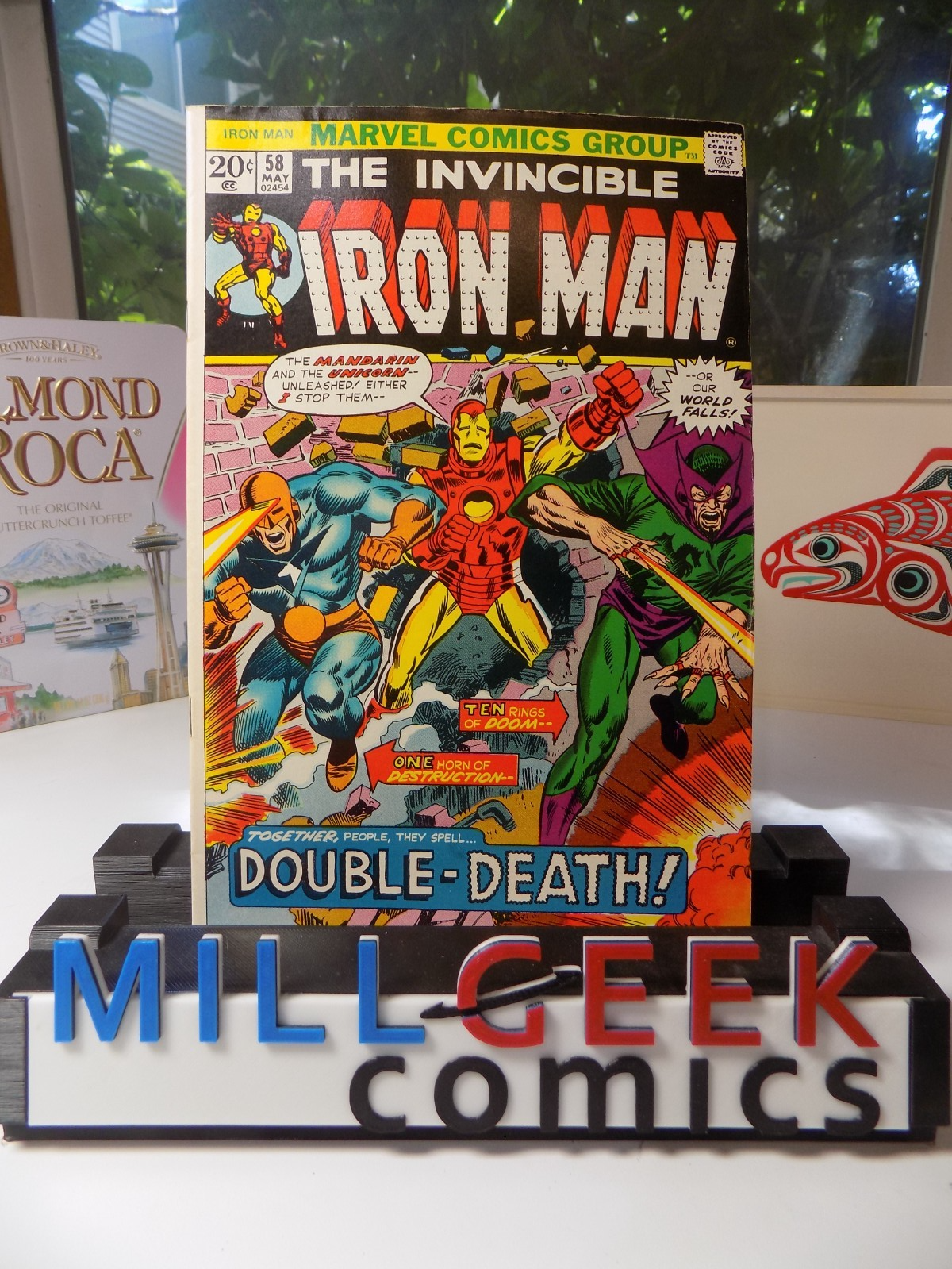 Iron Man #58 Marvel Comic May 1973 Very Fine-