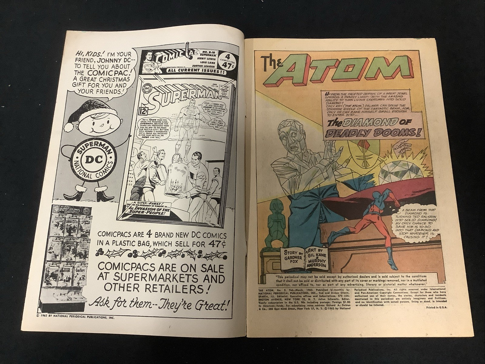 The Atom #5 (DC Comics February-March 1963) F+ (6.5) Gil Kane/Gardner Fox