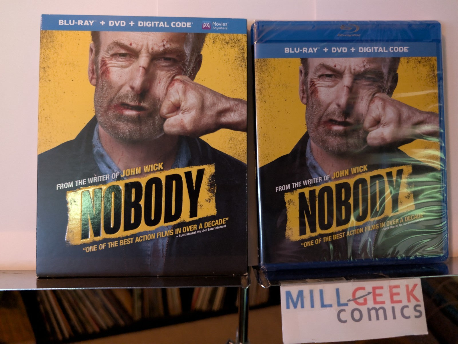 Nobody, Bob Odenkirk (Blu-ray) with Slipcover -JD