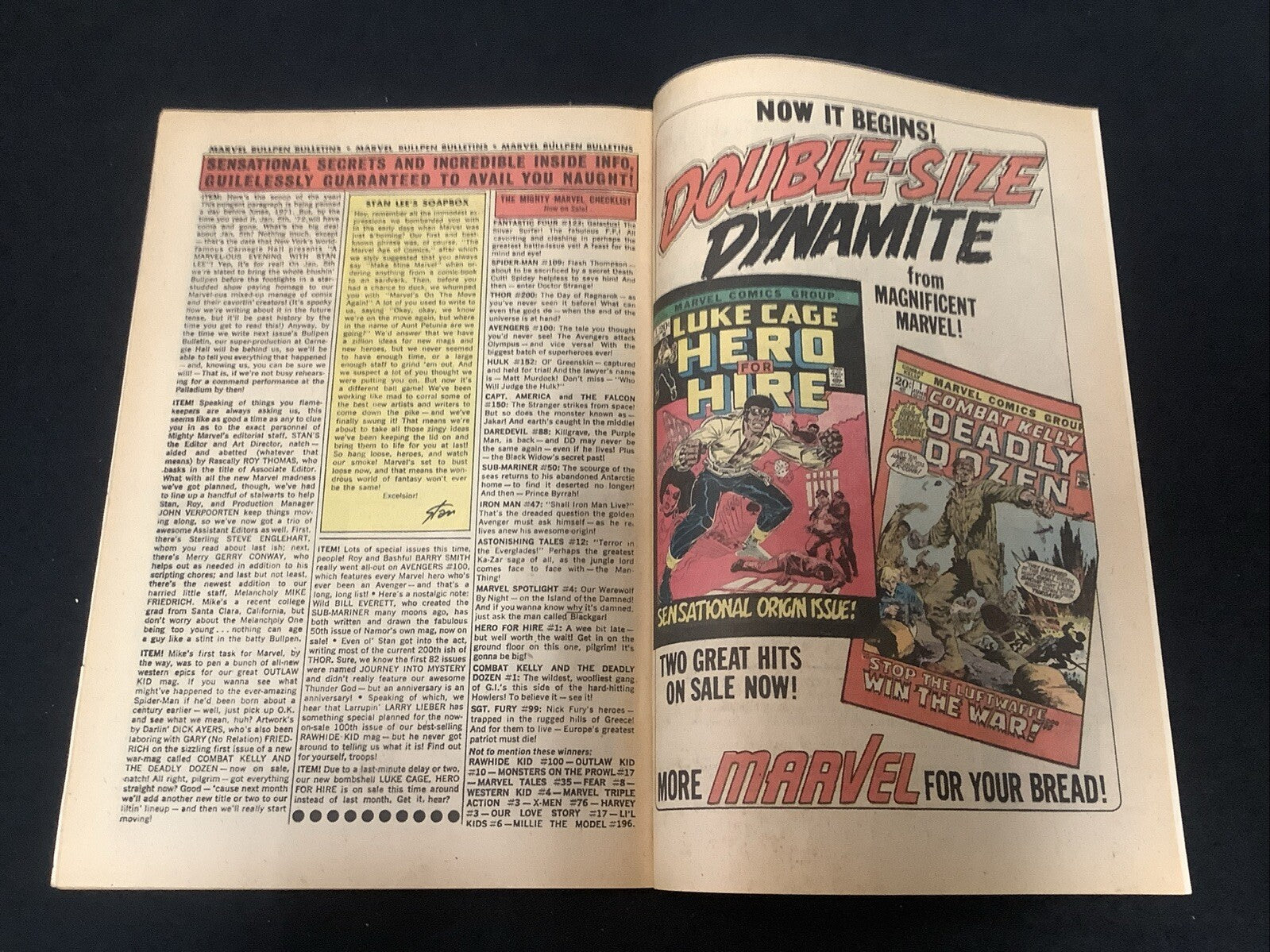 Combat Kelly #1 (1972) VF- (7.5) “Stop The Luftwaffe…Win The War”