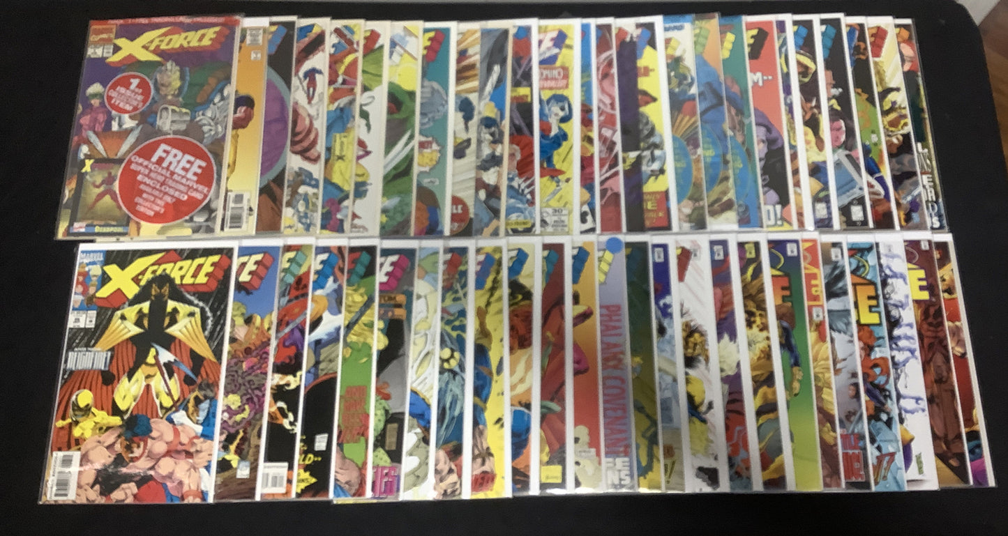 X-Force #1-129 & Annual #1 #2 #3 ‘99 & #-1, Early Deadpool