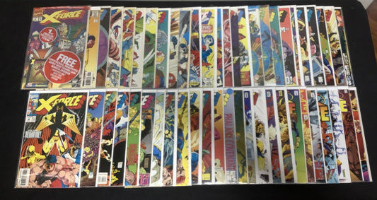 X-Force #1-129 & Annual #1 #2 #3 ‘99 & #-1, Early Deadpool