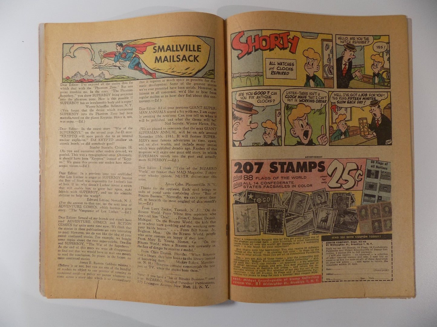 Adventure Comics #291 DC Comic Very Good+ December 1961