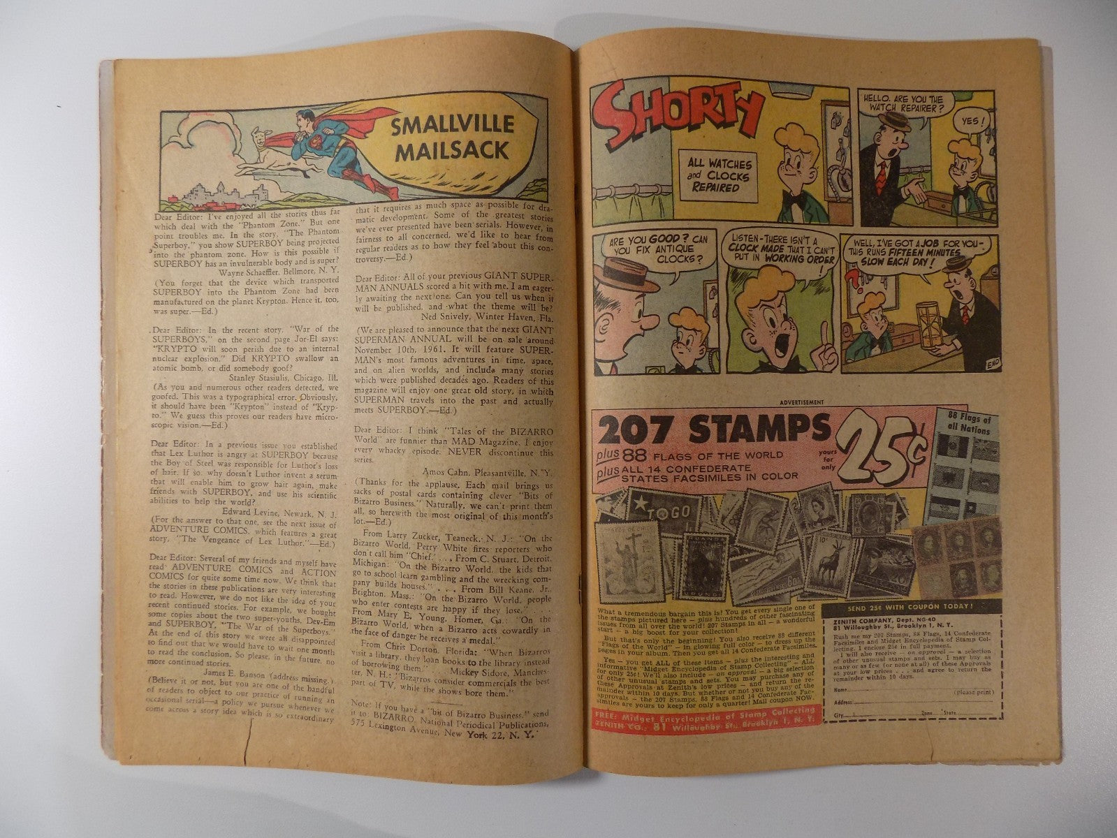 Adventure Comics #291 DC Comic Very Good+ December 1961