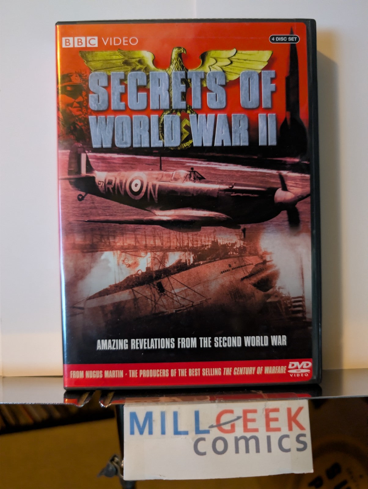 Distorted Morality / Nazi Mega Weapons / Secrets of WWII, 3 Movie lot (DVD) -JD