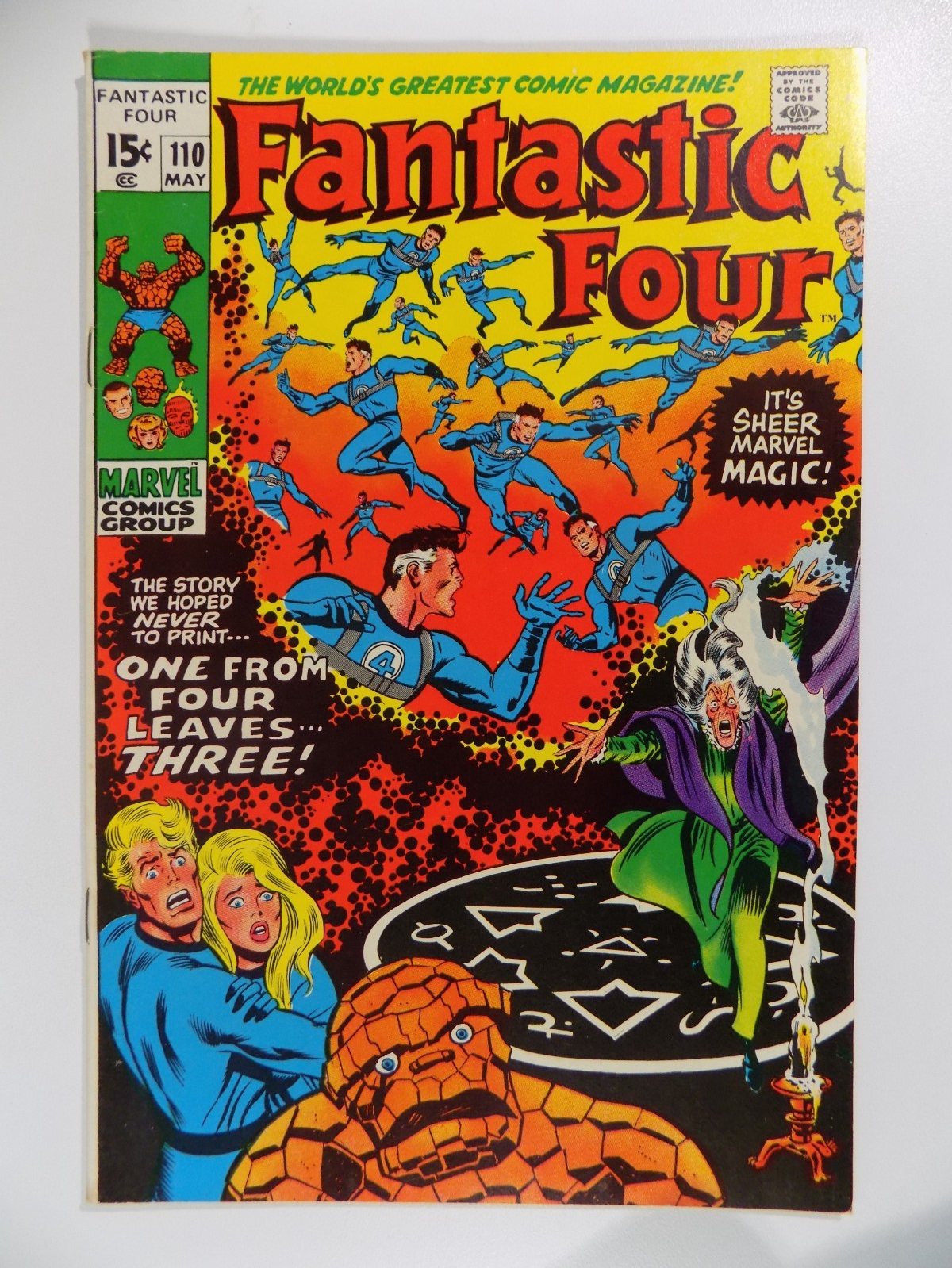 Fantastic Four #110 Marvel Comic May 1971 Very Fine+