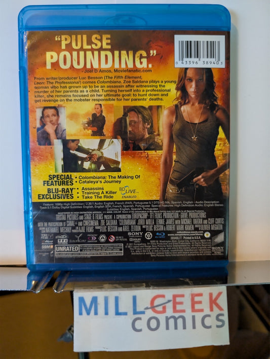 Colombiana, Zoe Saldana (Blu-Ray) -JD