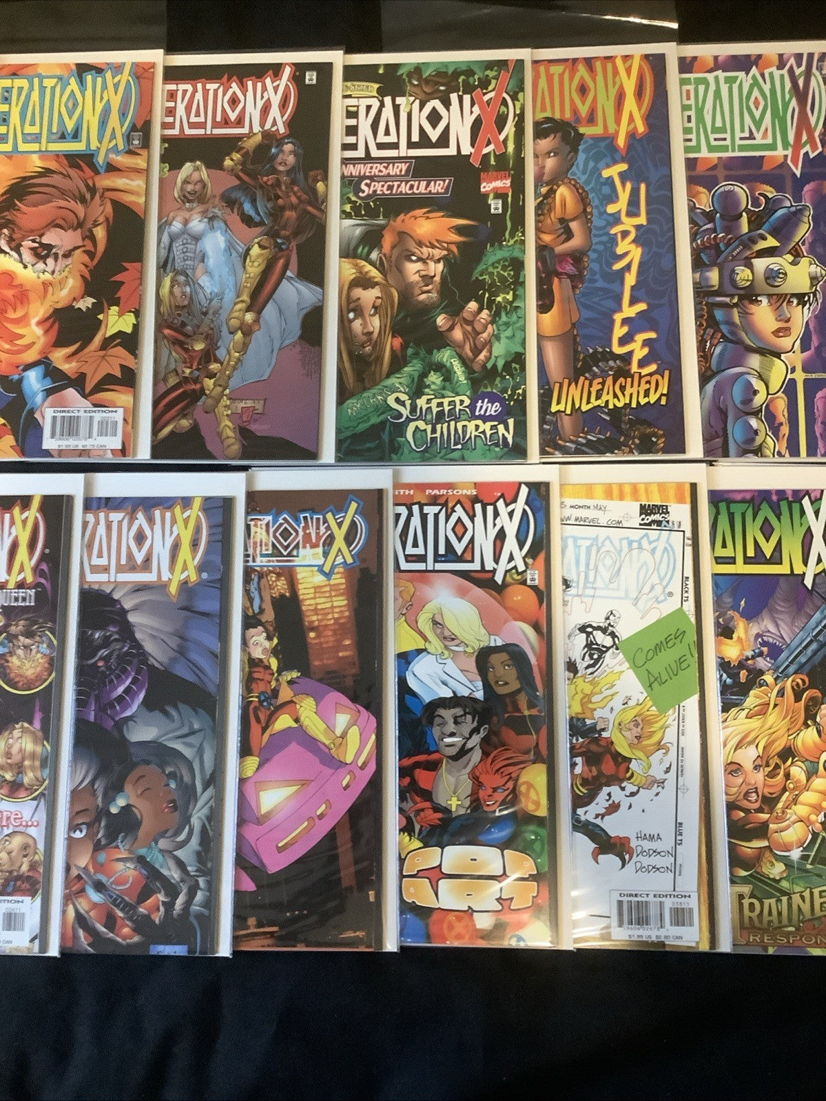 Generation X #1-42 (Missing #4) + #-1 + Preview + Holiday Special Comic Lot