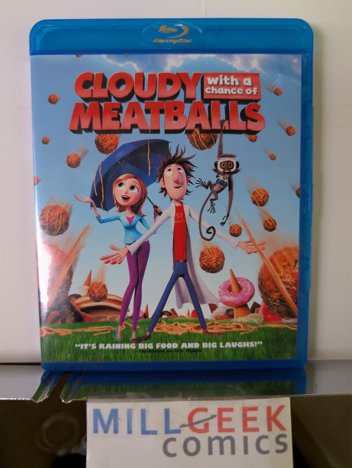 Cloudy with a Chance of Meatballs 1 & 2, 2 Movie Set (Blu-Ray) -JD