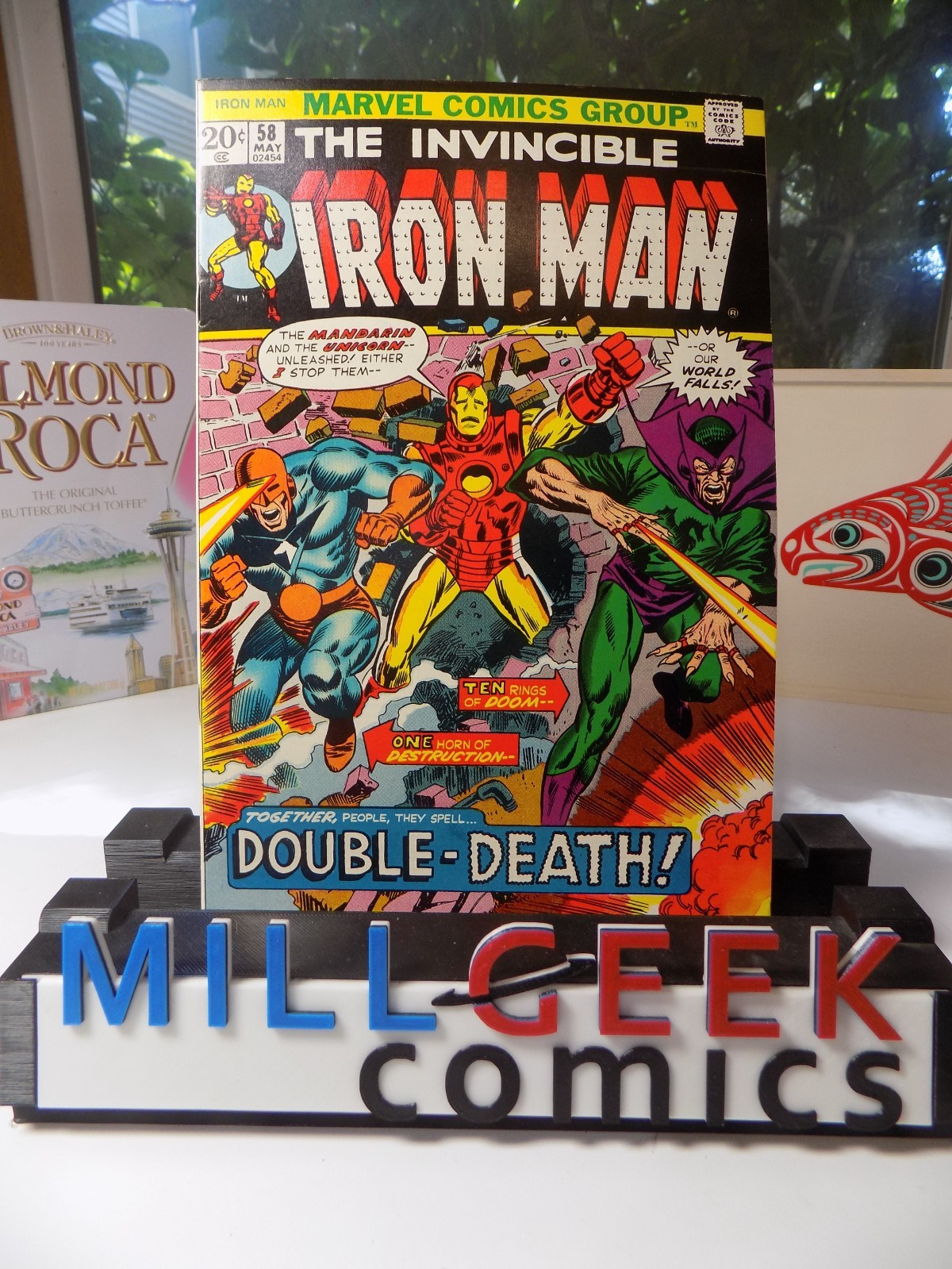 Iron Man #58 Marvel Comic May 1973 Very Fine+