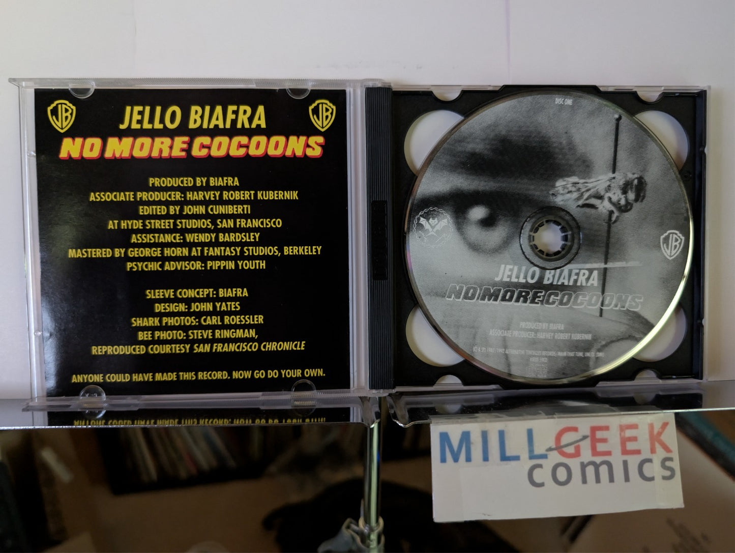 Jello Biafra, Spoken Word 2 CD Lot (No More Cocoons & Big Ka-Boom) -JD