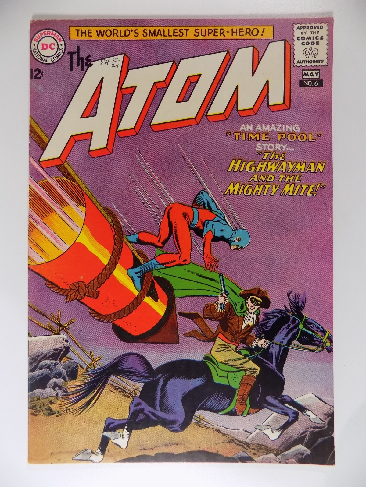 Atom #6 DC Comic May 1963 Fine/Very Fine