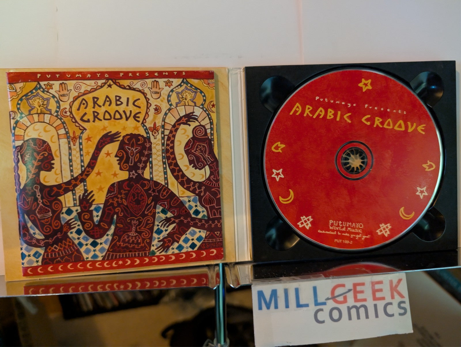 Lounge Ambient, 4 CDs (Arabic Groove, Euro Lounge, Are We Here?, Vangelis) -JD