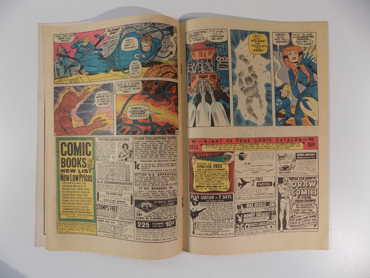Fantastic Four #102 Marvel Comic September 1970 Very Fine-