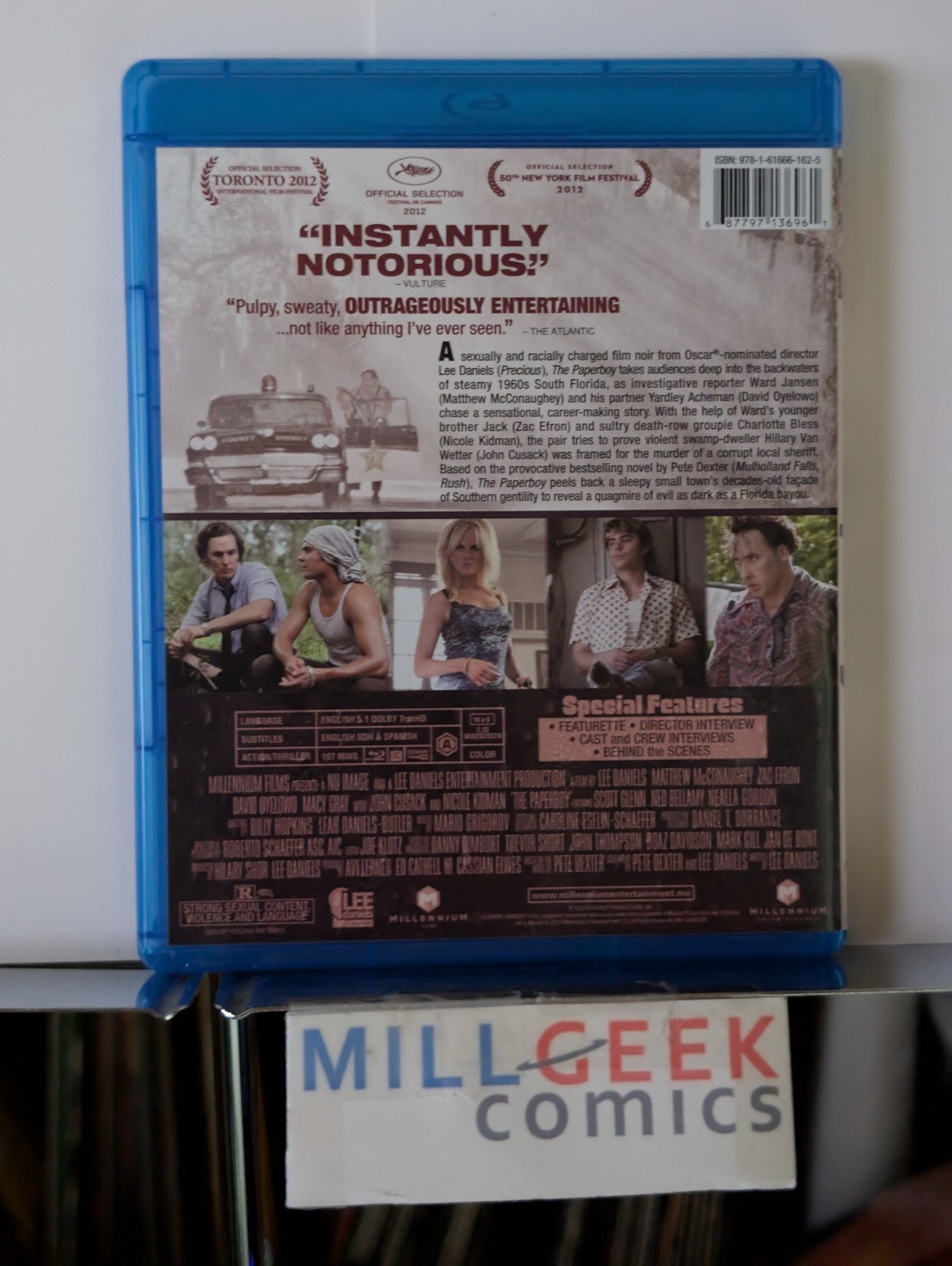 The Paperboy, Matthew McConaughey & Zac Efron (Blu-ray) -JD