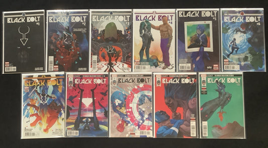 Black Bolt #1-11 Comic Lot, Marvel, Saladin Ahmed/Christian Ward, 2017