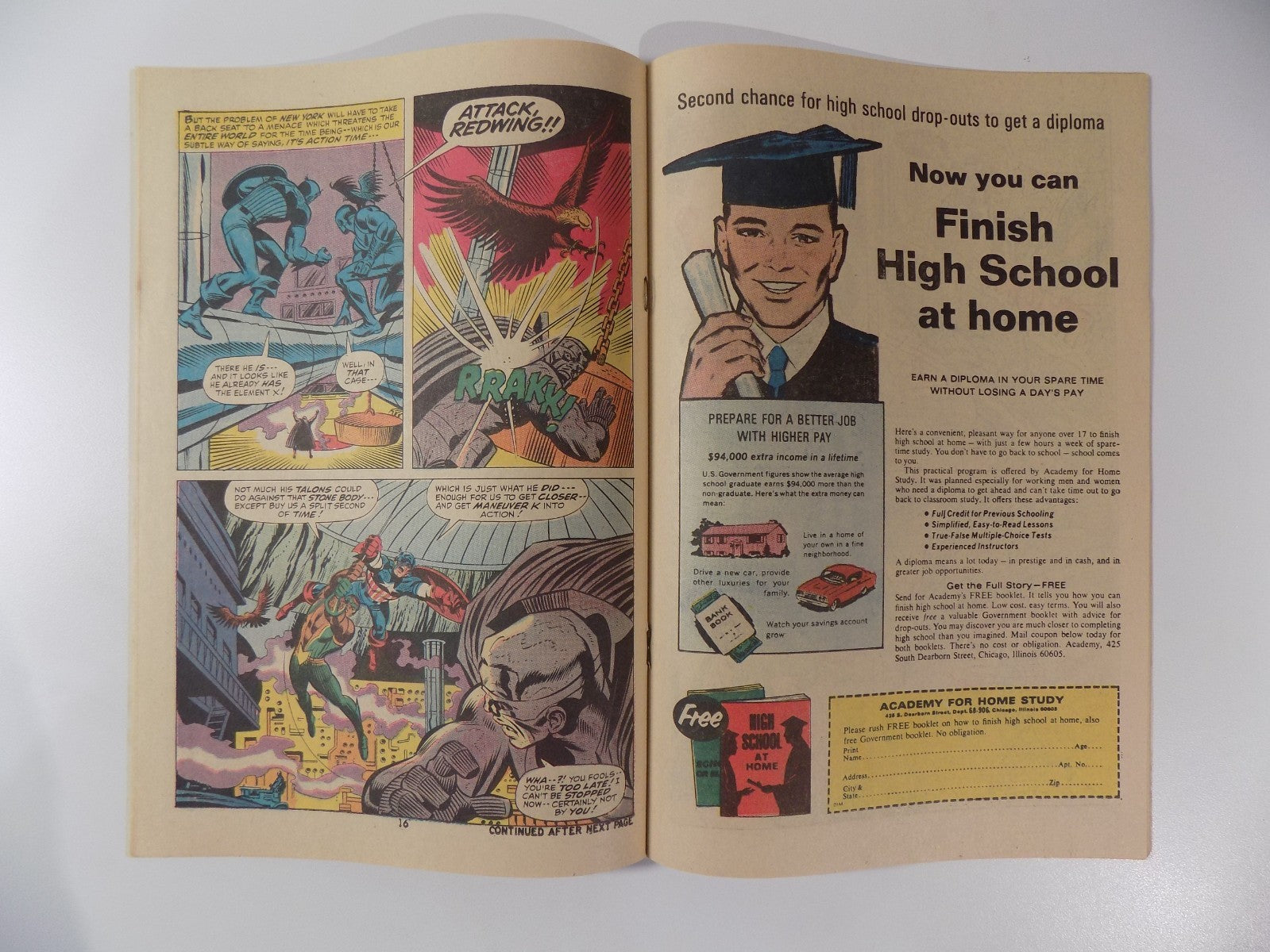 Captain America #142 Marvel Comic October 1971 Very Fine-
