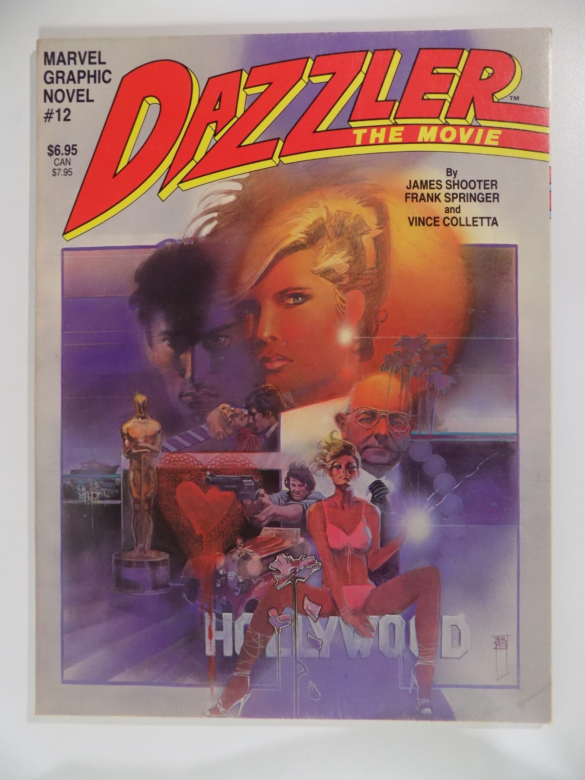 Dazzler The Movie Marvel Graphic Novel #12 Very Fine/Near Mint 1984