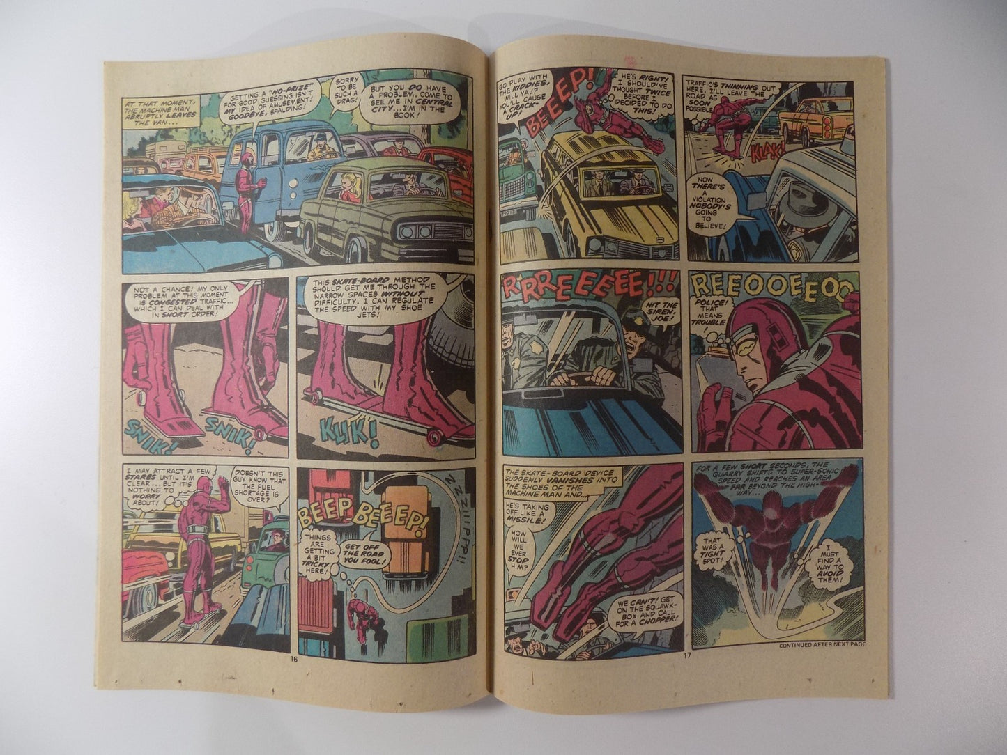 Machine Man The Living Robot #1 Marvel Comic April 1978 Near Mint+