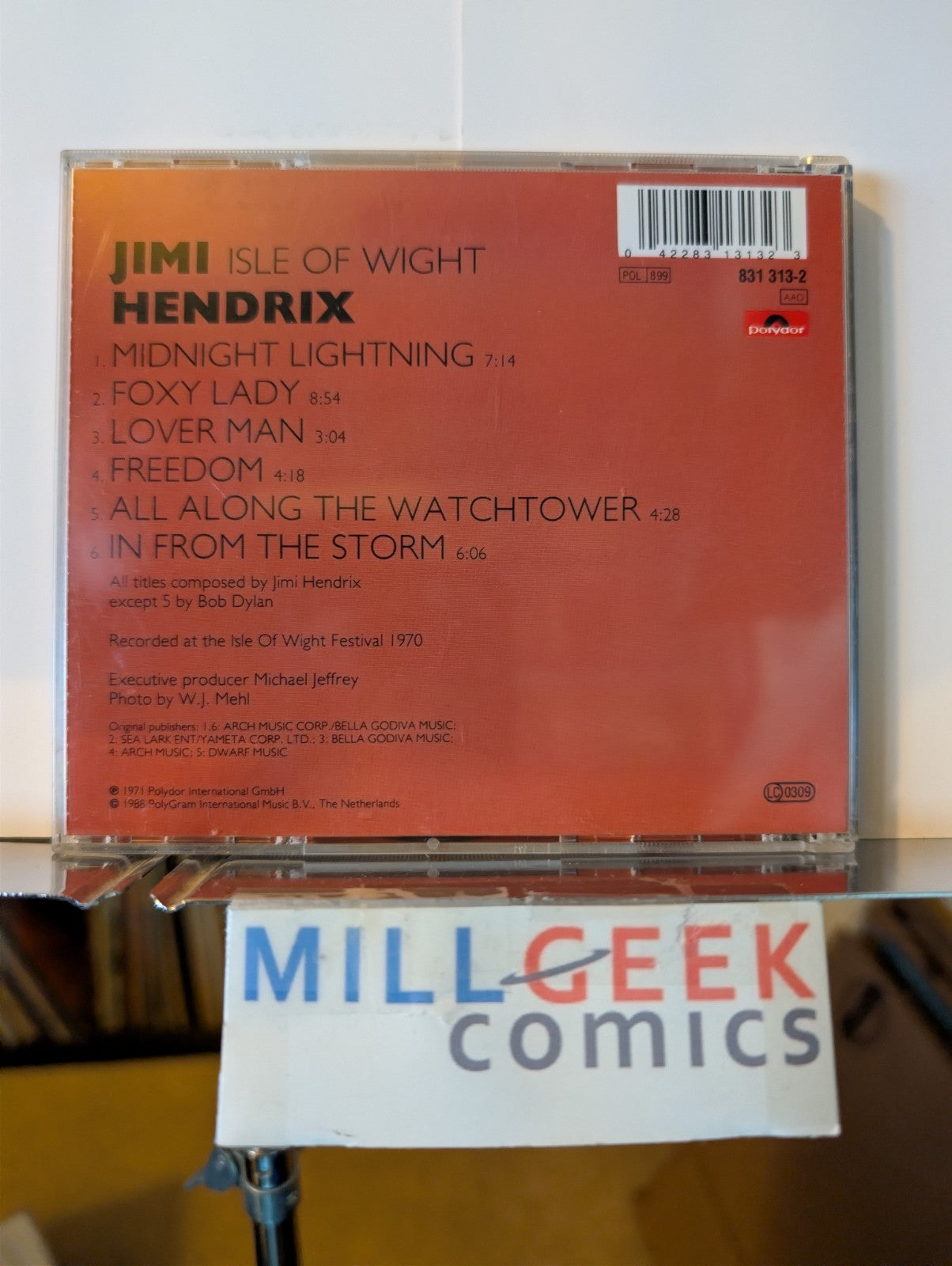 Jimi Hendrix 4 CD lot (Winterland, Cornerstones, Isle of Wight, Last Exp.) -JD