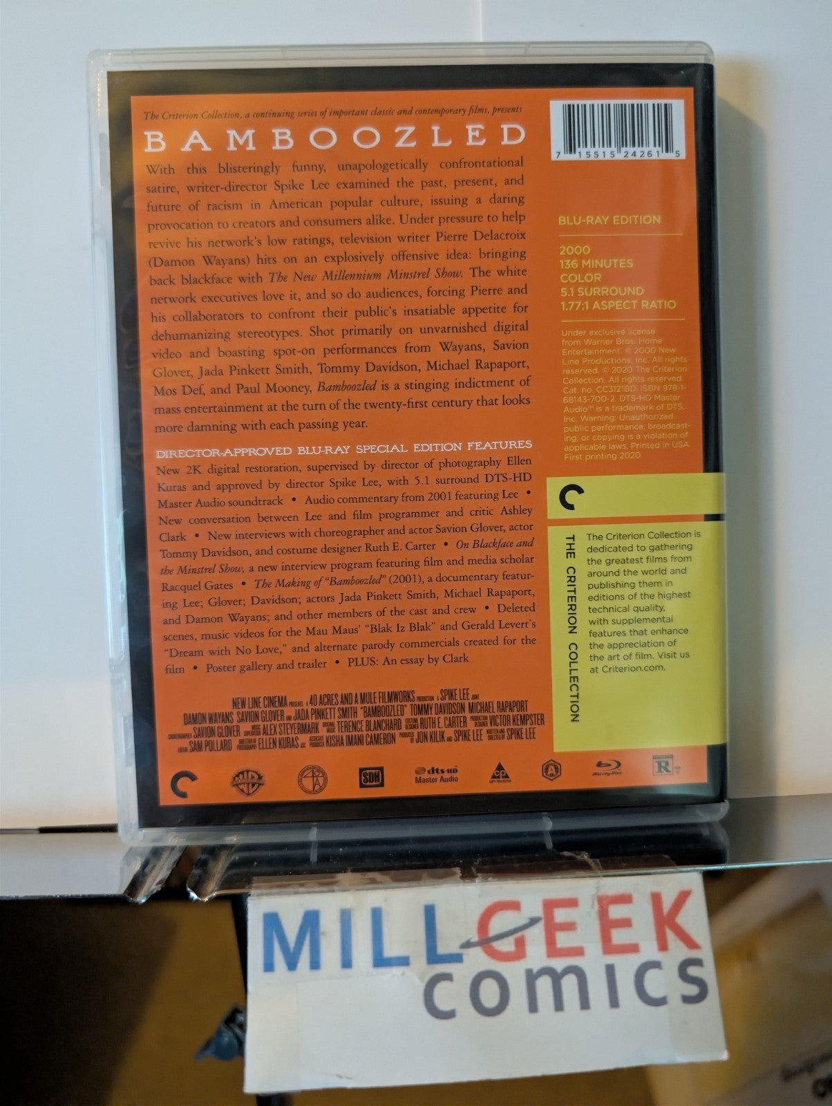 Bamboozled, Spike Lee, Criterion Collection (Blu-ray, 2000) -JD