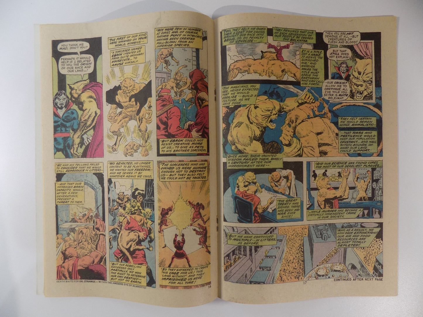 Adventure Into Fear #22 Marvel Comic June 1974 Very Fine+