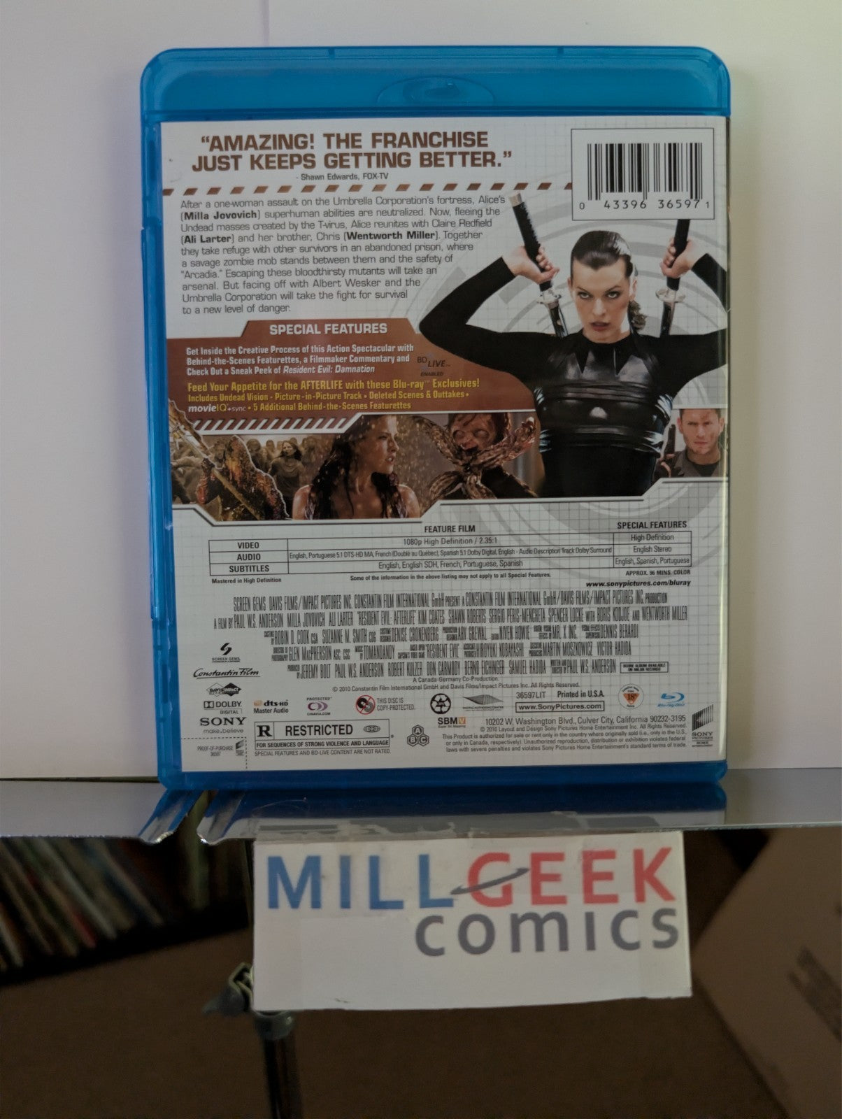 Resident Evil: Afterlife / Resident Evil: Retribution, 2 Movie Set (Blu-Ray) -JD