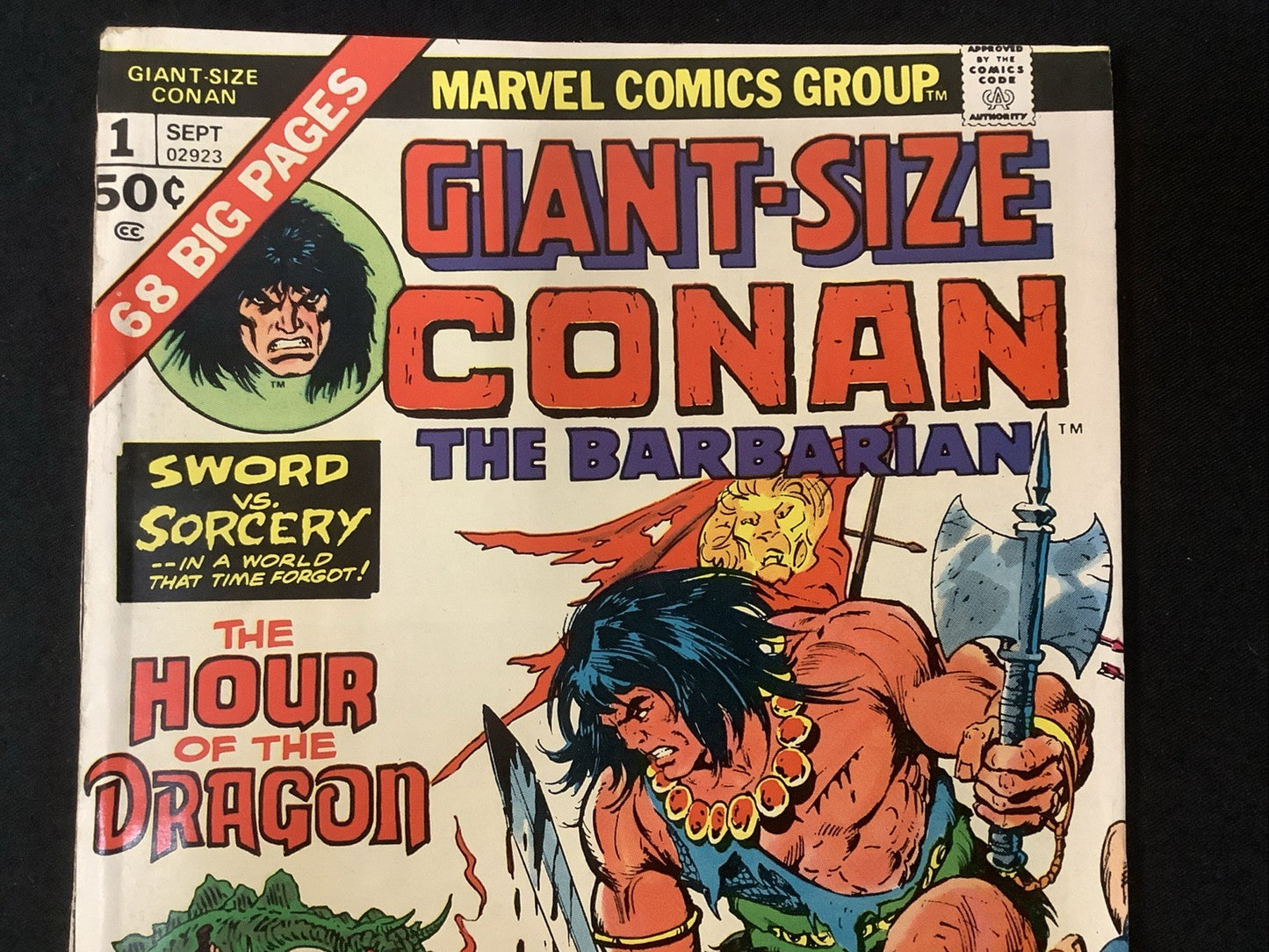 Giant-Size Conan #1 (Marvel Comics September 1974) F/VF (7.0) 1st App Belit