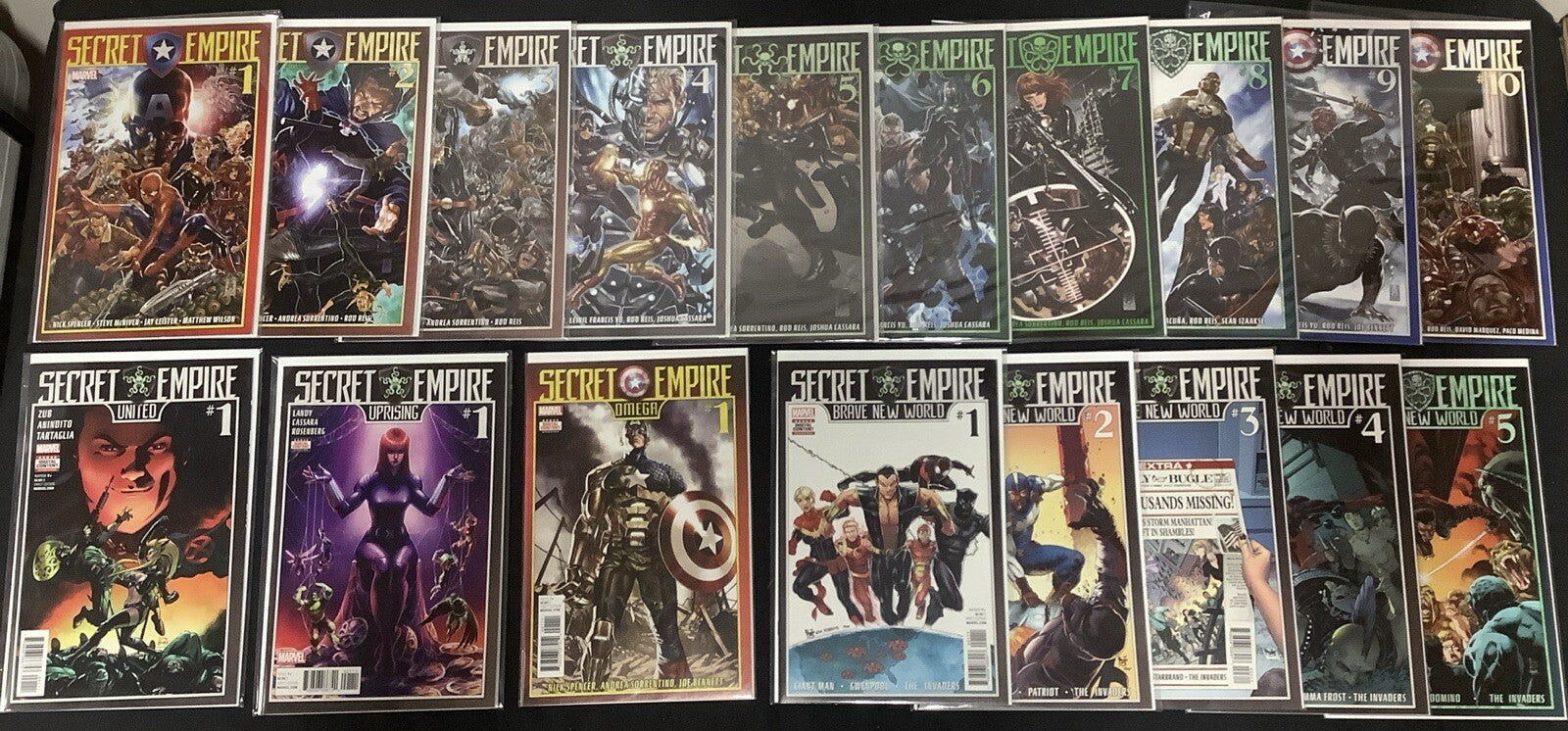 Secret Empire Comic Bundle: Secret Empire #1-10 + Multiple Tie-ins, Marvel 2017