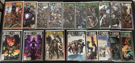 Secret Empire Comic Bundle: Secret Empire #1-10 + Multiple Tie-ins, Marvel 2017