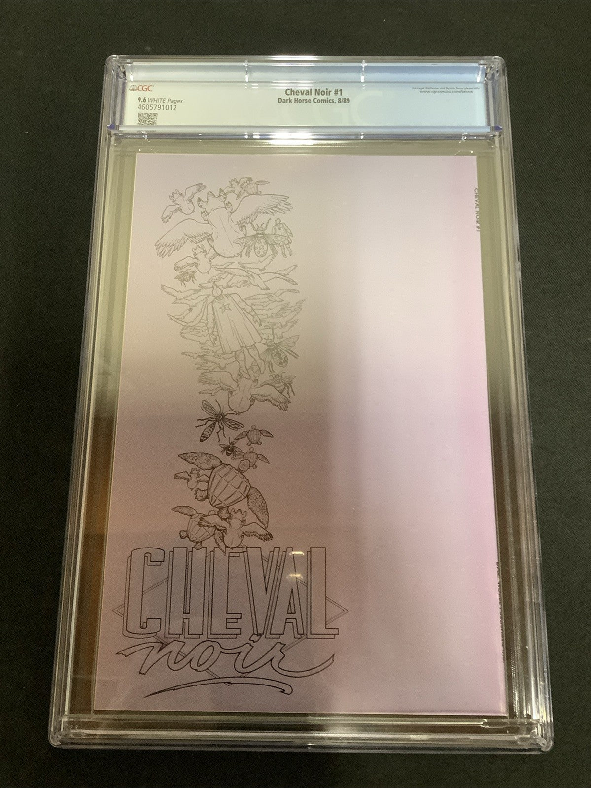 Cheval Noir #1 (Dark Horse Comics August 1989) CGC Graded 9.6 (NM+) Dave Stevens