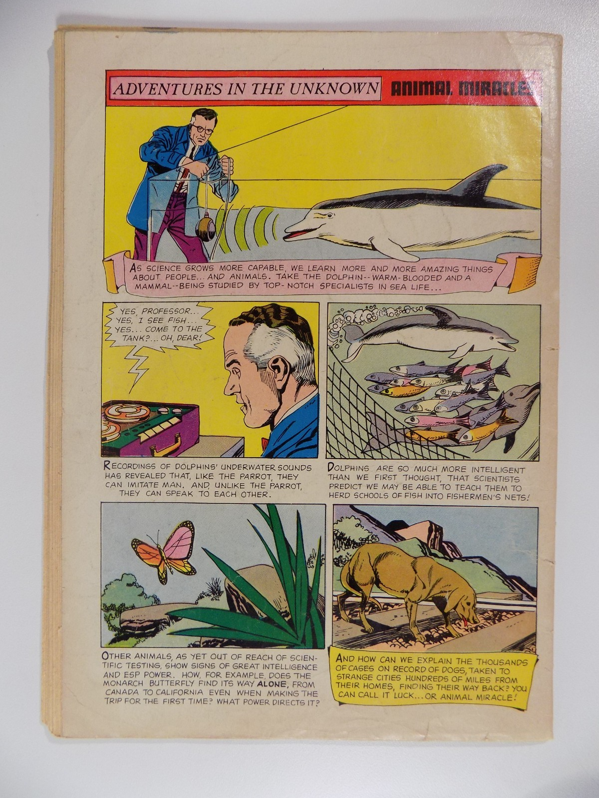 Four Color #1330 Brain Boy Dell Comic April-June 1962 Good/Very Good