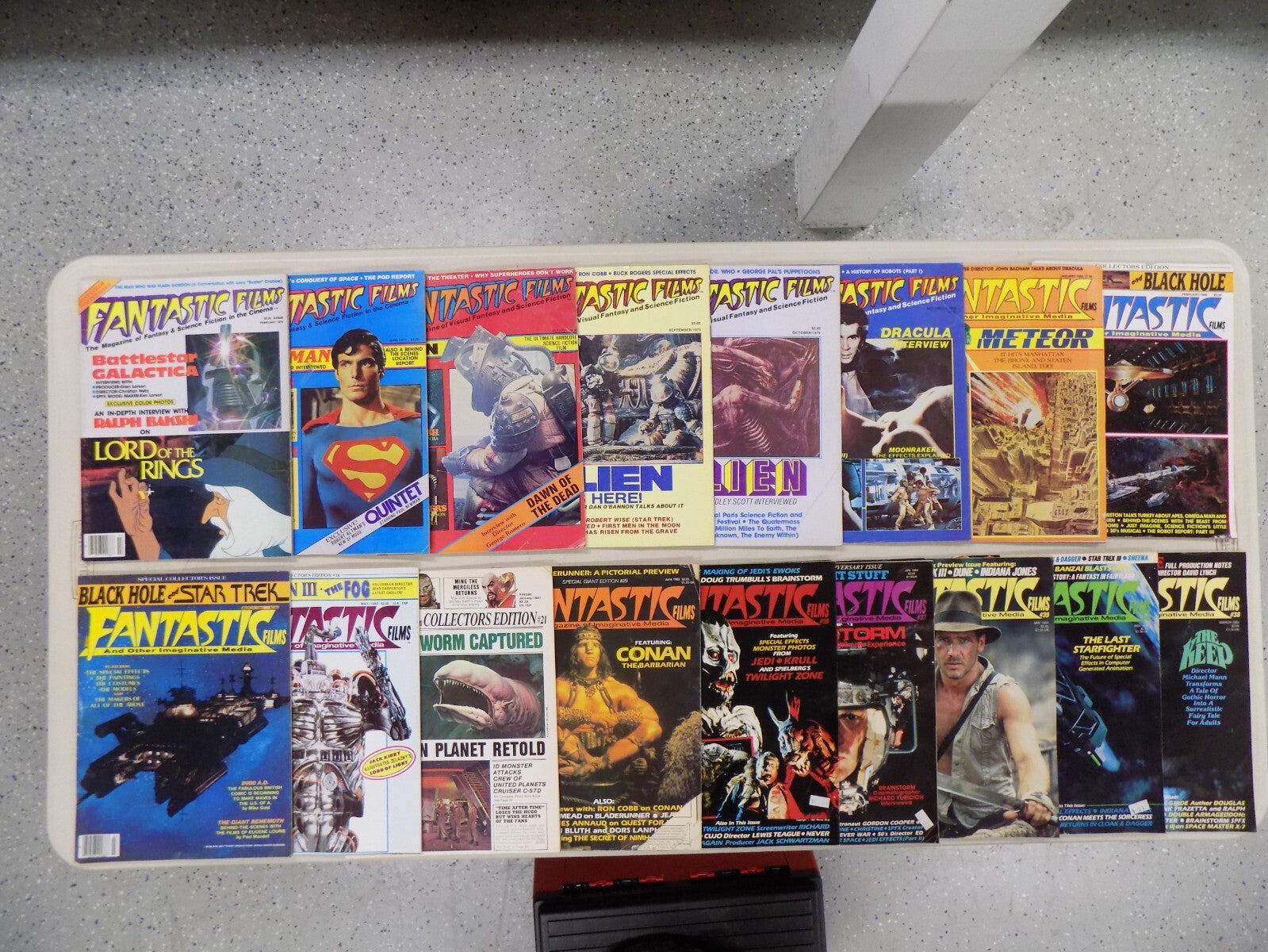 Fantastic Films Magazine Lot 17 Issues 1979-1984 Fantasy & SF in Cinema