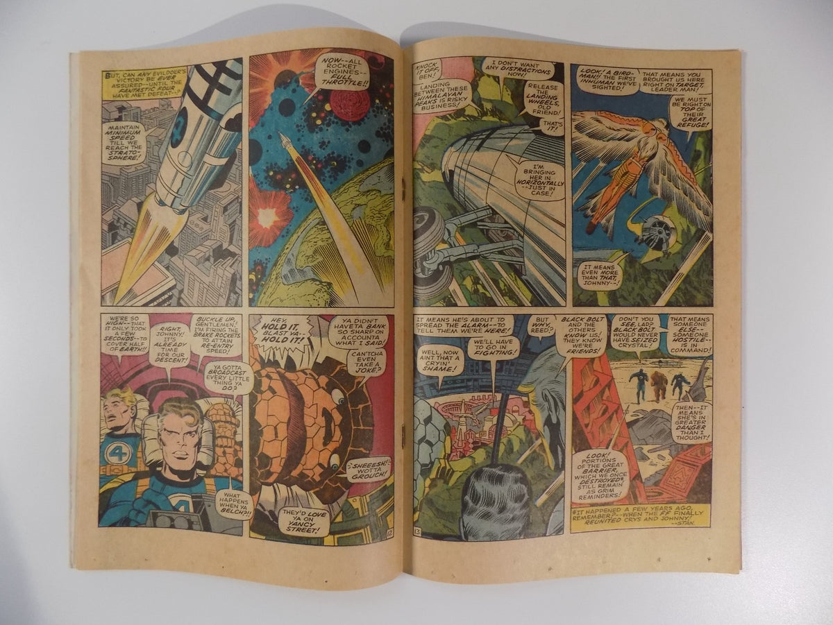 Fantastic Four #82 Marvel Comic January 1969 Fine+