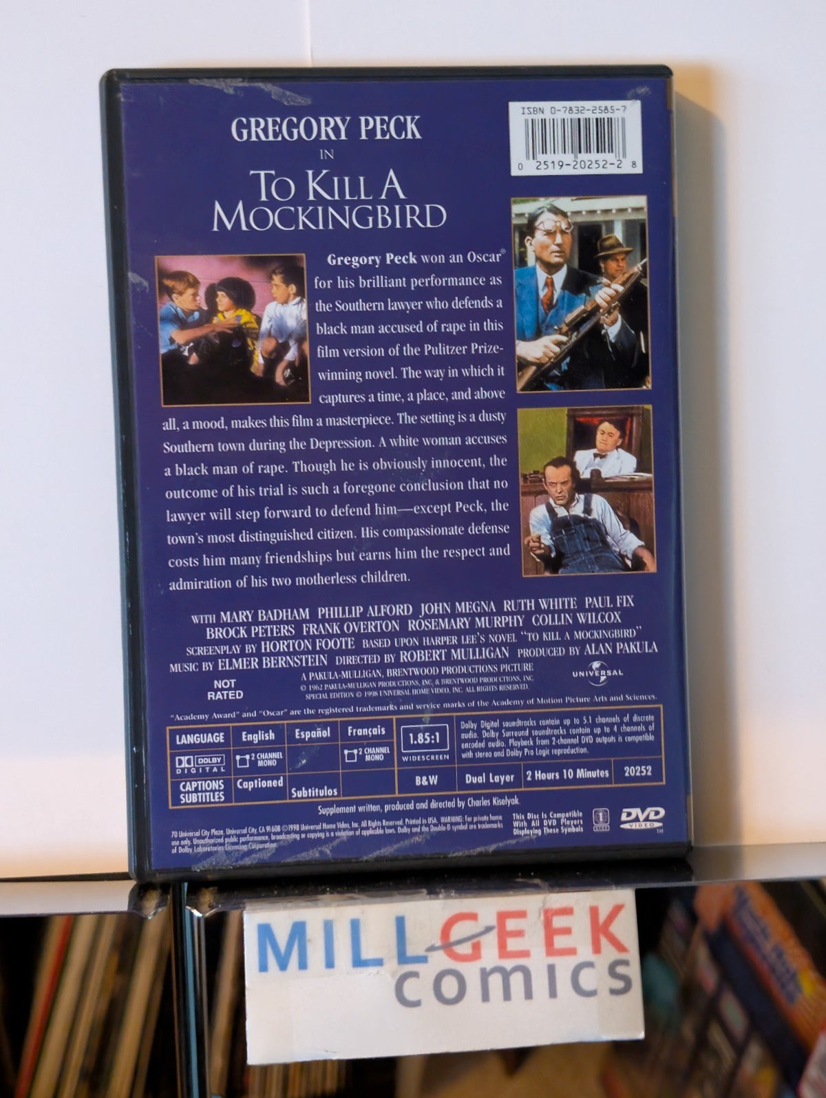 To Kill a Mockingbird / Taxi Driver, 2 Award Winning Films (DVD) -JD