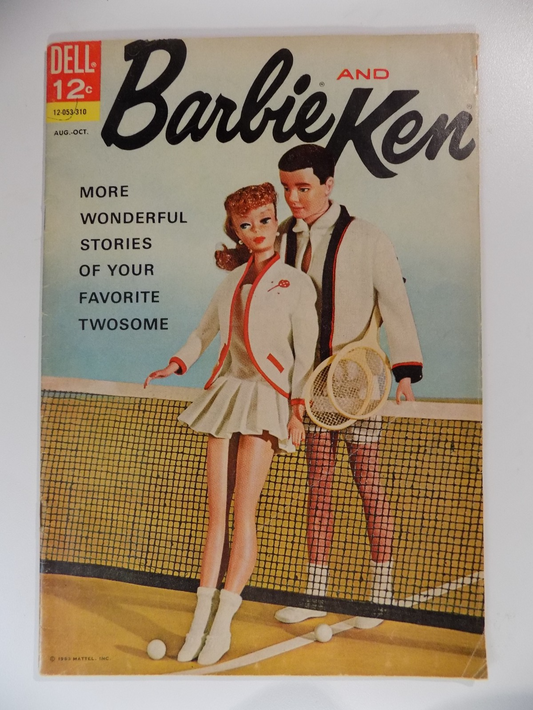 Barbie and Ken #4 Dell Comic Aug-Oct 1963 Fine+
