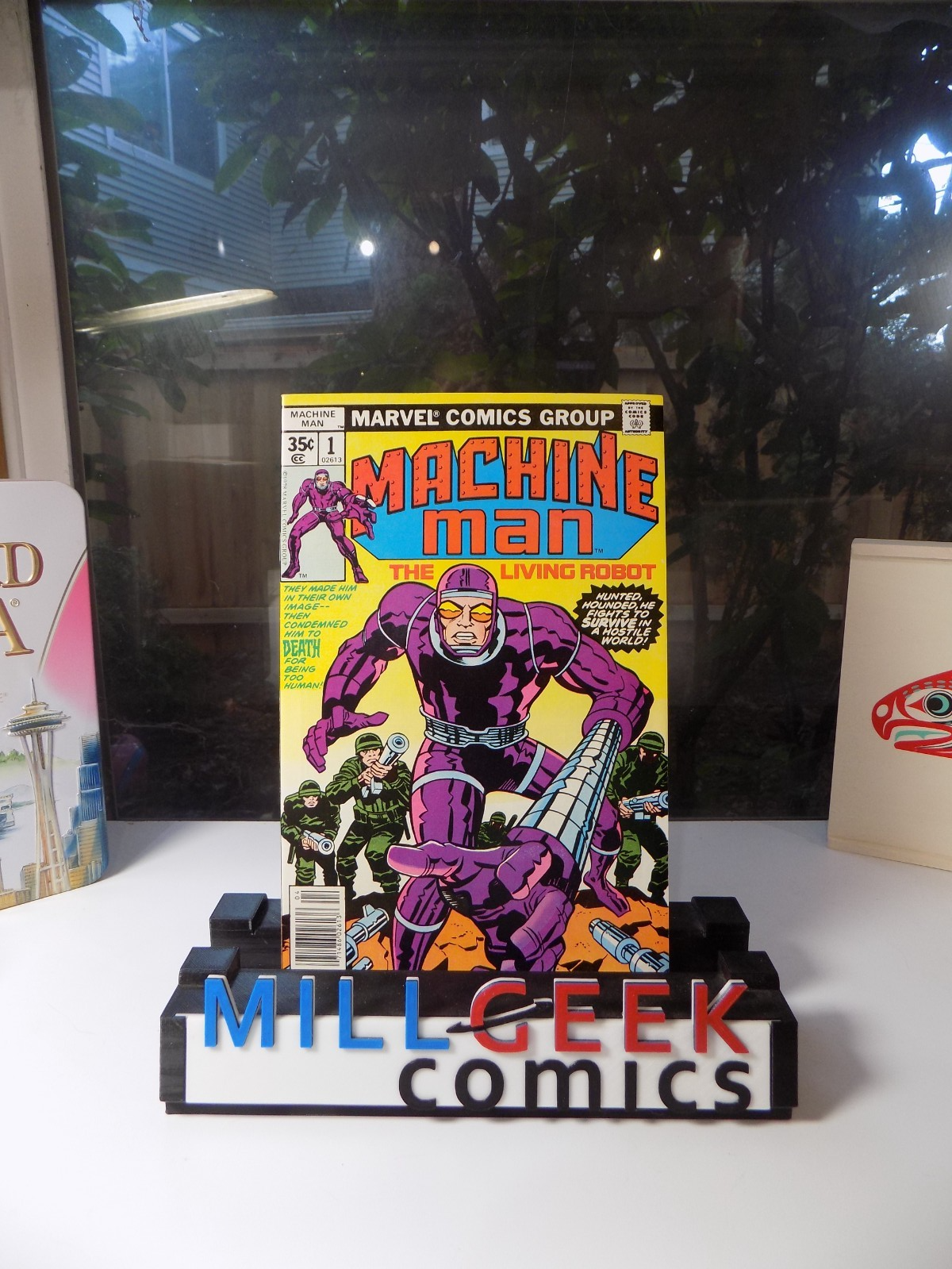 Machine Man The Living Robot #1 Marvel Comic April 1978 Near Mint+