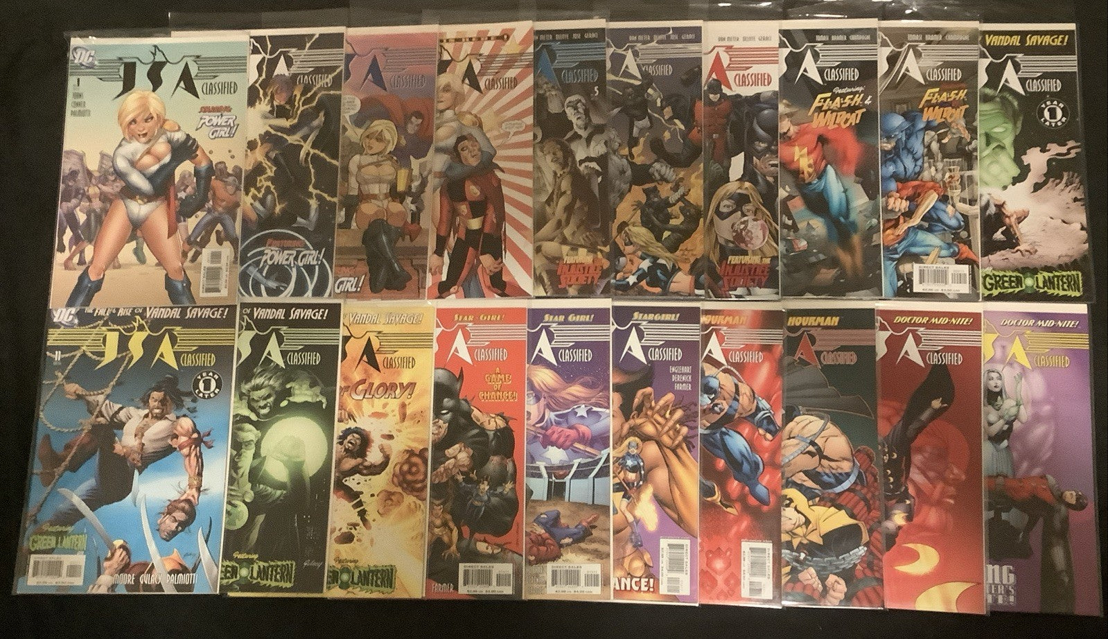 JSA Classified #1-39 Complete Comic series, DC Comics, Geoff Johns, 2005
