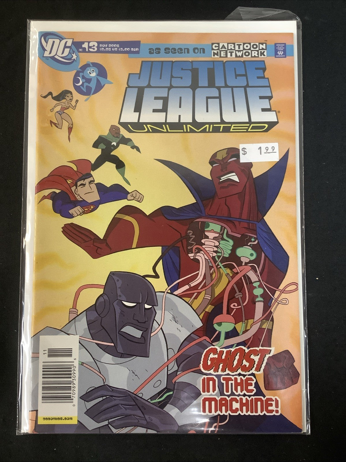 Justice League Unlimited #9-17 Comic Lot, DC Comics, NEWSSTAND EDITIONS!