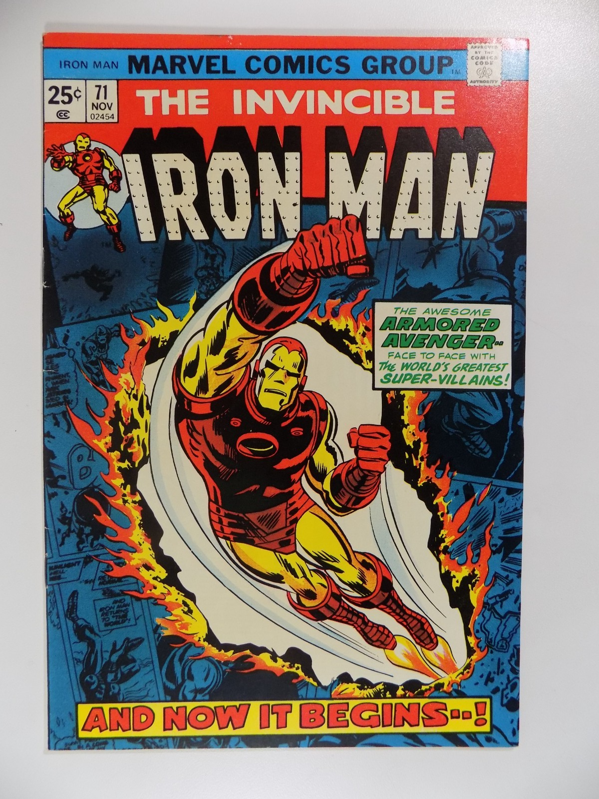 Iron Man #71 Marvel Comic November 1974 Very Fine/Near Mint