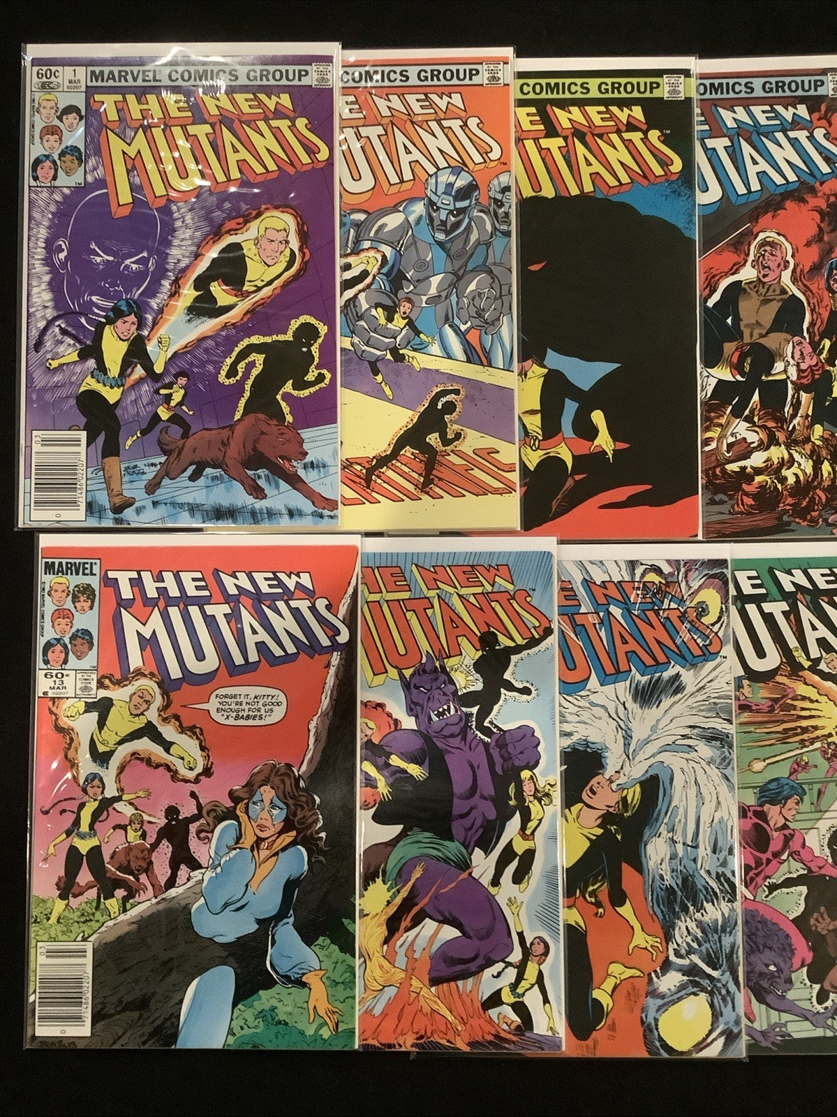 The New Mutants #1-23 Comic Lot, Chris Claremont, 1st Illyana Rasputin As Magik