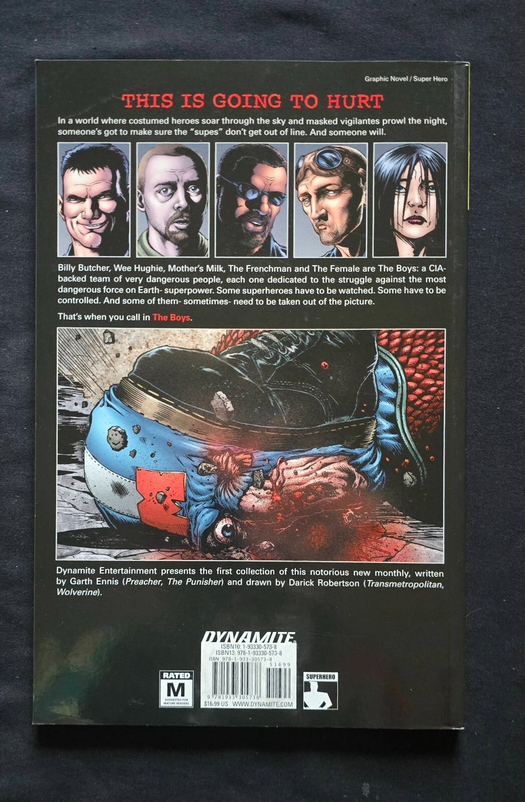 The Boys Vol. 1: The Name Of The Game (Signed By Garth Ennis, 2018)
