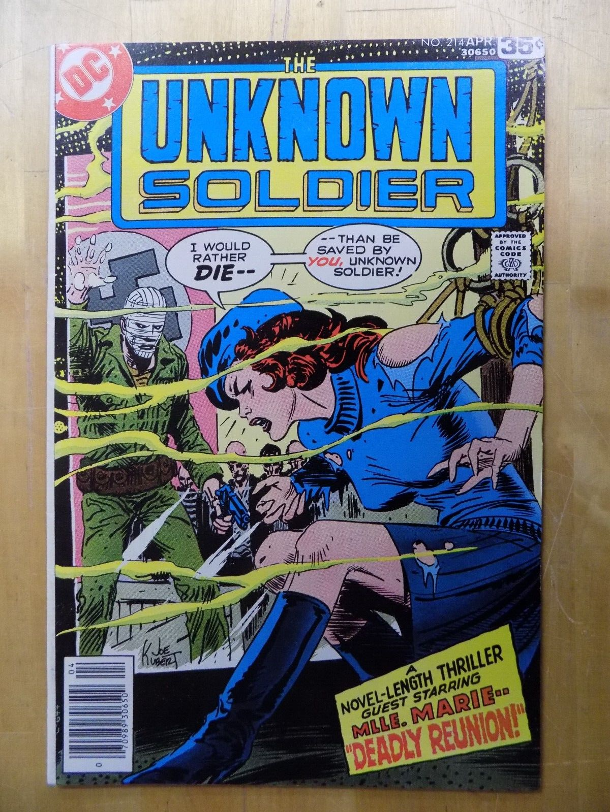 Unknown Soldier #212-221 DC Comics All Fine+ or Better Joe Kubert