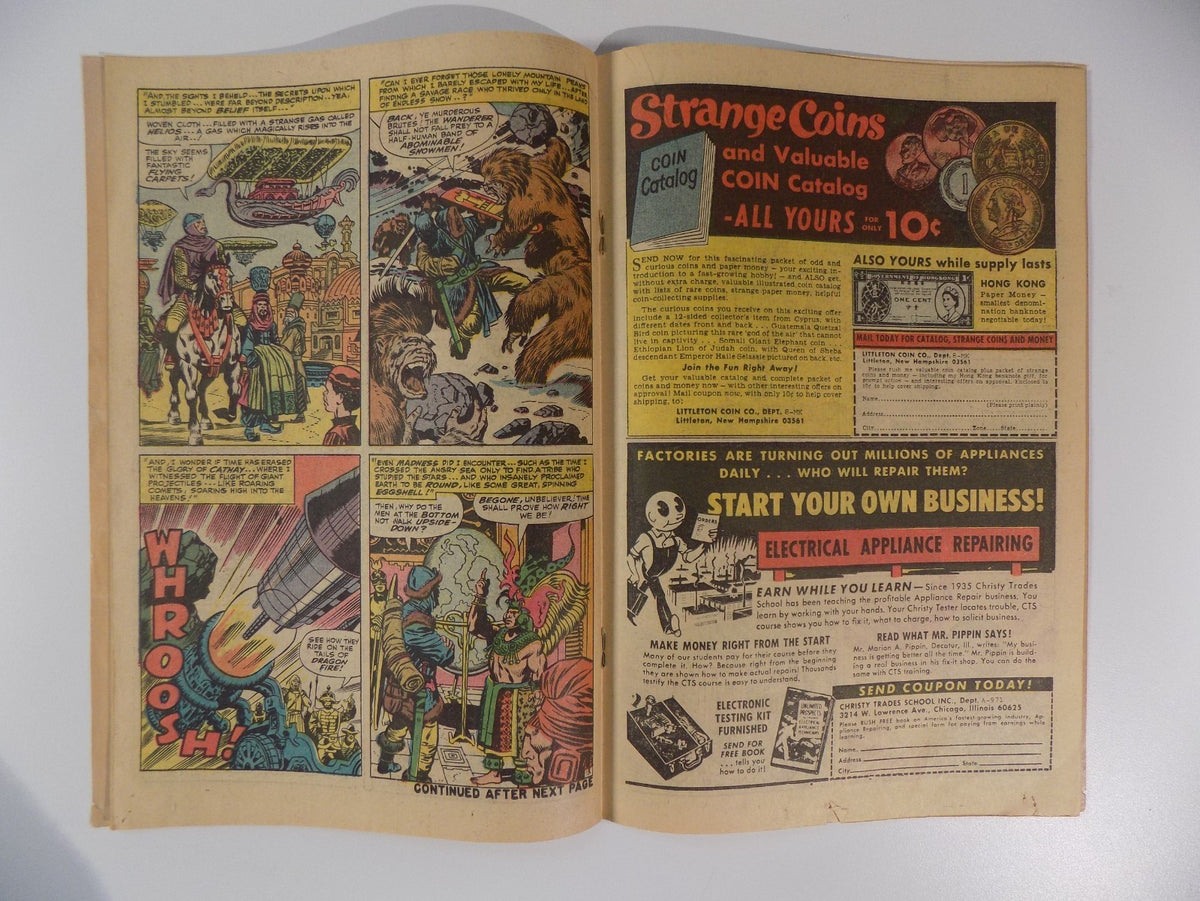 Fantastic Four #54 Marvel Comic September 1966 Fine+